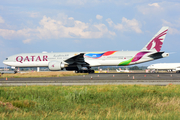 Qatar Airways Boeing 777-3DZ(ER) (A7-BAX) at  Johannesburg - O.R.Tambo International, South Africa