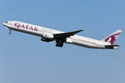 Qatar Airways Boeing 777-3DZ(ER) (A7-BAY) at  Amsterdam - Schiphol, Netherlands