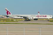 Qatar Airways Boeing 777-3DZ(ER) (A7-BAY) at  Frankfurt am Main, Germany