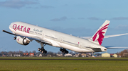 Qatar Airways Boeing 777-3DZ(ER) (A7-BAZ) at  Amsterdam - Schiphol, Netherlands