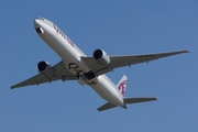 Qatar Airways Boeing 777-3DZ(ER) (A7-BAZ) at  Milan - Malpensa, Italy