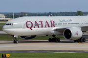 Qatar Airways Boeing 777-2DZ(LR) (A7-BBA) at  Atlanta - Hartsfield-Jackson International, United States