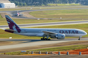 Qatar Airways Boeing 777-2DZ(LR) (A7-BBA) at  Sao Paulo - Guarulhos - Andre Franco Montoro (Cumbica), Brazil