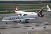 Qatar Airways Boeing 777-2DZ(LR) (A7-BBA) at  Houston - George Bush Intercontinental, United States