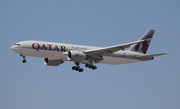 Qatar Airways Boeing 777-2DZ(LR) (A7-BBA) at  Los Angeles - International, United States