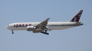Qatar Airways Boeing 777-2DZ(LR) (A7-BBA) at  Los Angeles - International, United States