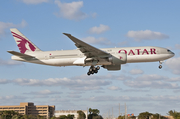 Qatar Airways Boeing 777-2DZ(LR) (A7-BBB) at  Miami - International, United States