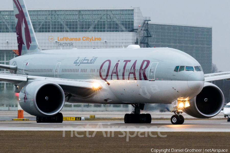 Qatar Airways Boeing 777-2DZ(LR) (A7-BBB) | Photo 288580