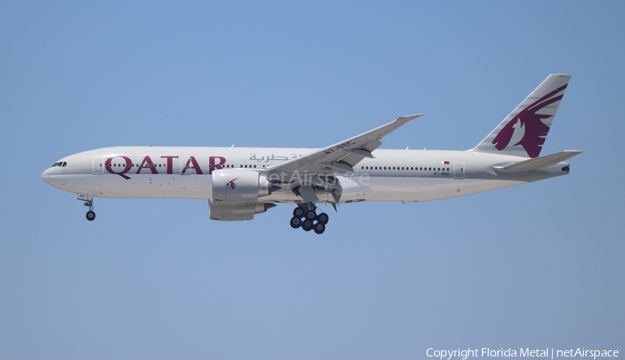 Qatar Airways Boeing 777-2DZ(LR) (A7-BBC) | Photo 327170