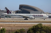 Qatar Airways Boeing 777-2DZ(LR) (A7-BBC) at  Los Angeles - International, United States
