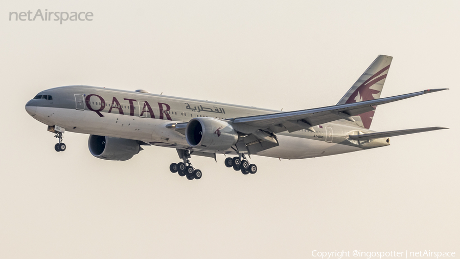 Qatar Airways Boeing 777-2DZ(LR) (A7-BBD) | Photo 358872