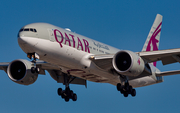 Qatar Airways Boeing 777-2DZ(LR) (A7-BBD) at  Los Angeles - International, United States