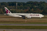 Qatar Airways Boeing 777-2DZ(LR) (A7-BBD) at  Milan - Malpensa, Italy