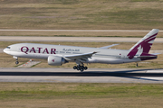 Qatar Airways Boeing 777-2DZ(LR) (A7-BBE) at  Houston - George Bush Intercontinental, United States