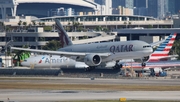 Qatar Airways Boeing 777-2DZ(LR) (A7-BBE) at  Miami - International, United States