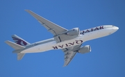 Qatar Airways Boeing 777-2DZ(LR) (A7-BBF) at  Los Angeles - International, United States