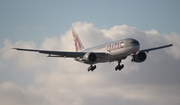 Qatar Airways Boeing 777-2DZ(LR) (A7-BBF) at  Miami - International, United States