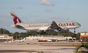 Qatar Airways Boeing 777-2DZ(LR) (A7-BBF) at  Miami - International, United States