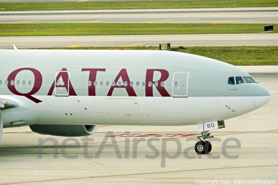 Qatar Airways Boeing 777-2DZ(LR) (A7-BBG) | Photo 71575