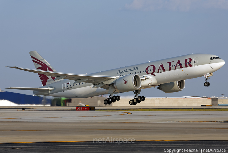 Qatar Airways Boeing 777-2DZ(LR) (A7-BBH) | Photo 112778