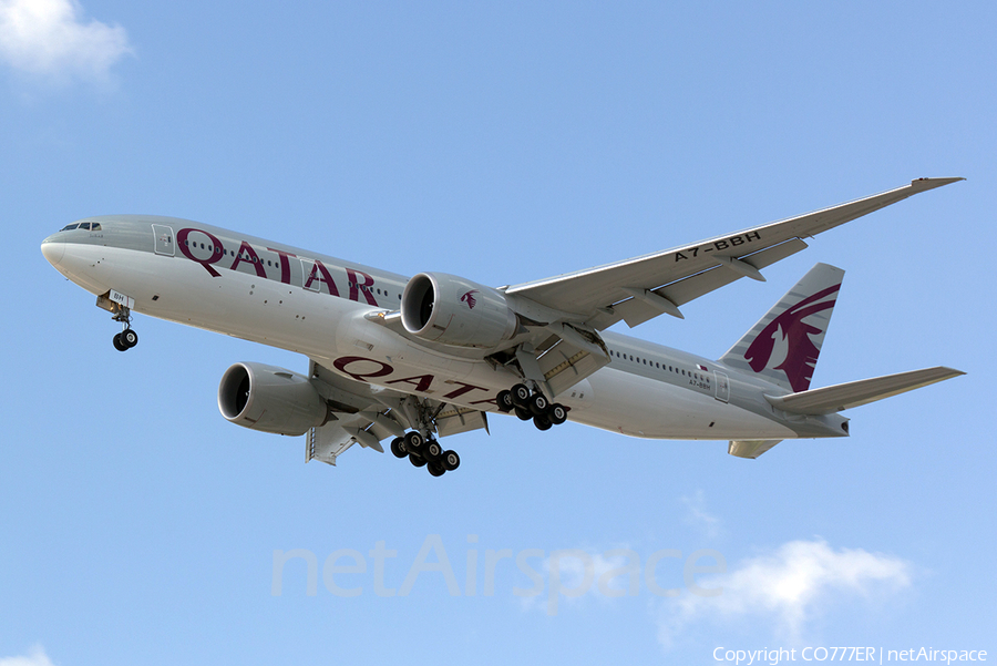 Qatar Airways Boeing 777-2DZ(LR) (A7-BBH) | Photo 8481