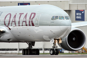 Qatar Airways Boeing 777-2DZ(LR) (A7-BBH) at  London - Heathrow, United Kingdom