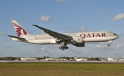 Qatar Airways Boeing 777-2DZ(LR) (A7-BBH) at  Miami - International, United States
