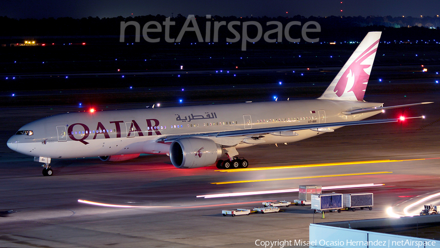 Qatar Airways Boeing 777-2DZ(LR) (A7-BBI) | Photo 133069