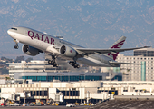 Qatar Airways Boeing 777-2DZ(LR) (A7-BBI) at  Los Angeles - International, United States