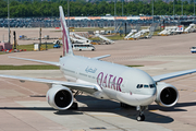 Qatar Airways Boeing 777-2DZ(LR) (A7-BBI) at  Manchester - International (Ringway), United Kingdom