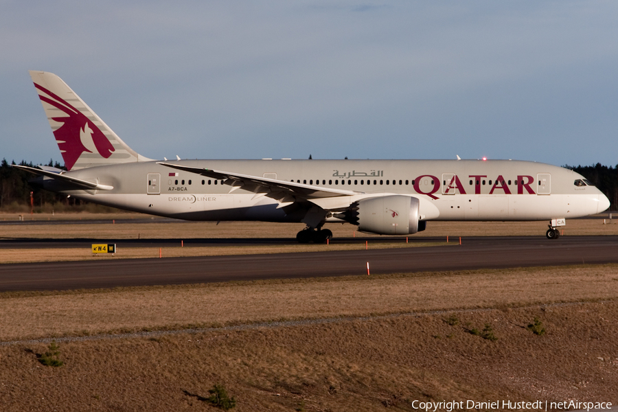 Qatar Airways Boeing 787-8 Dreamliner (A7-BCA) | Photo 421625