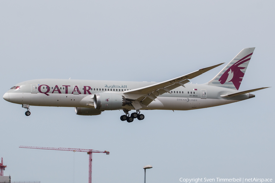 Qatar Airways Boeing 787-8 Dreamliner (A7-BCA) | Photo 246359