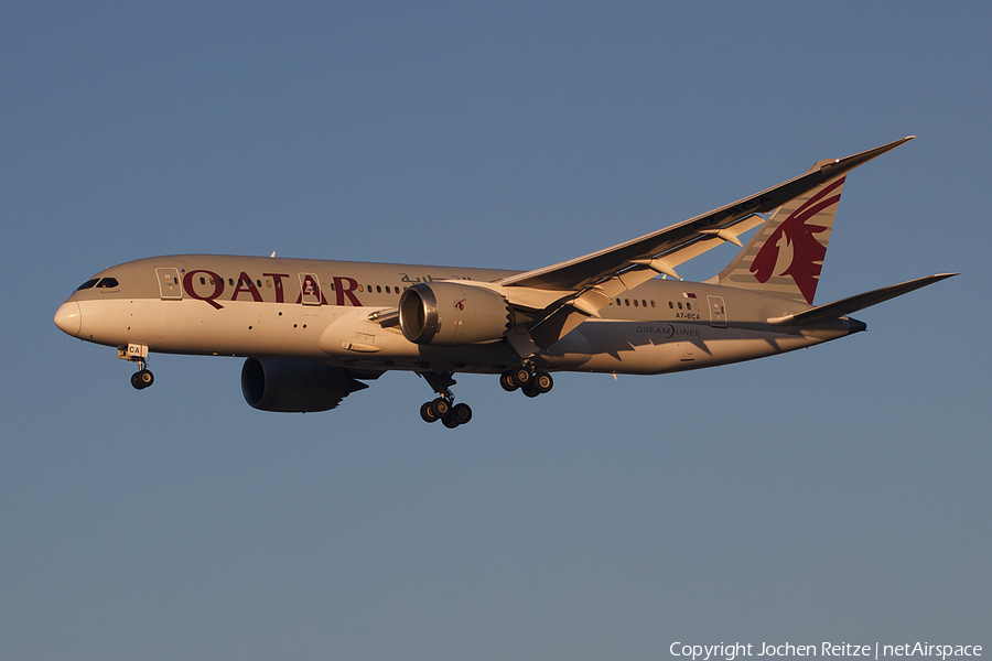 Qatar Airways Boeing 787-8 Dreamliner (A7-BCA) | Photo 163317