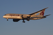 Qatar Airways Boeing 787-8 Dreamliner (A7-BCA) at  Rome - Fiumicino (Leonardo DaVinci), Italy