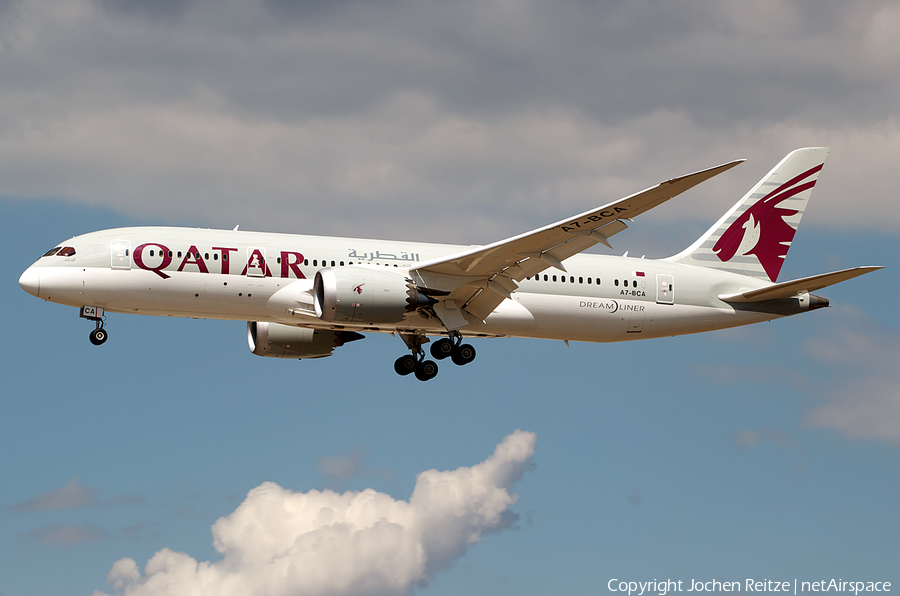 Qatar Airways Boeing 787-8 Dreamliner (A7-BCA) | Photo 31242