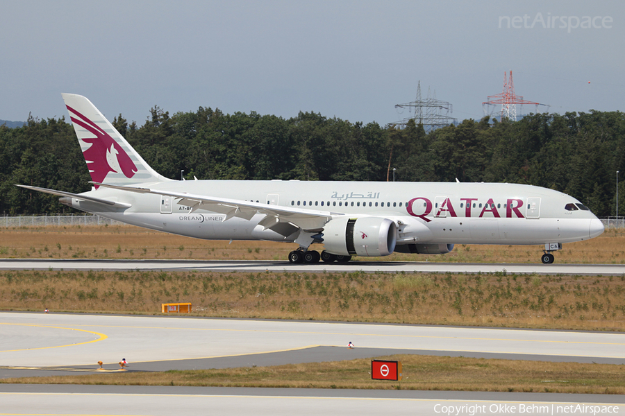 Qatar Airways Boeing 787-8 Dreamliner (A7-BCA) | Photo 37017