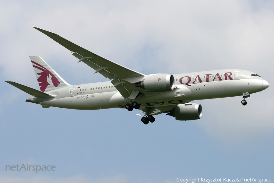Qatar Airways Boeing 787-8 Dreamliner (A7-BCA) | Photo 26504