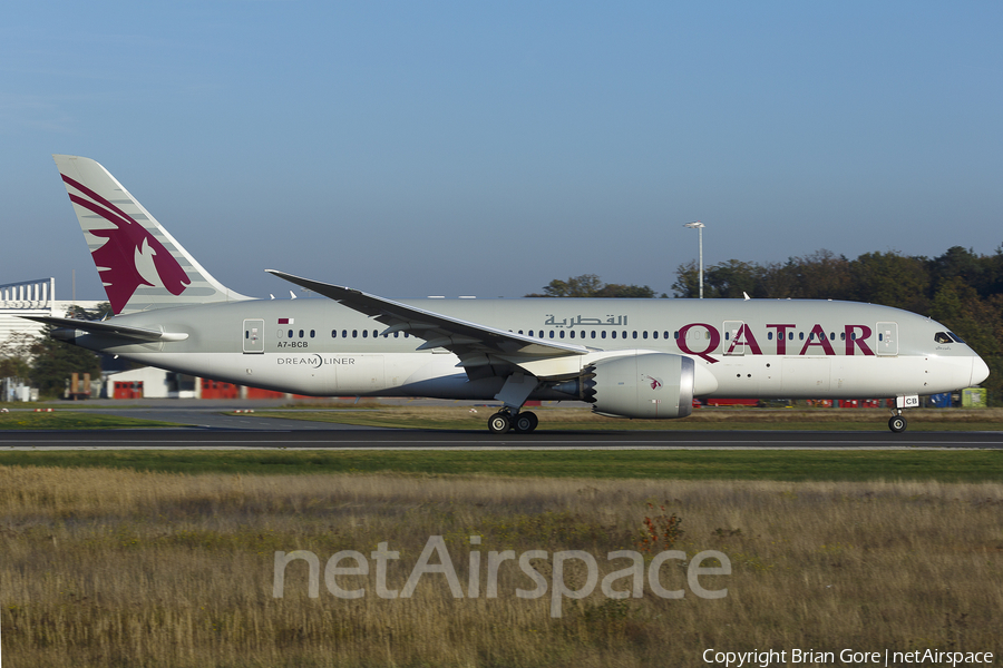 Qatar Airways Boeing 787-8 Dreamliner (A7-BCB) | Photo 52892