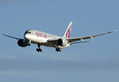 Qatar Airways Boeing 787-8 Dreamliner (A7-BCB) at  London - Heathrow, United Kingdom