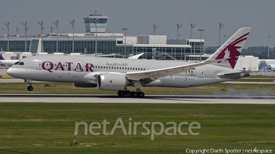 Qatar Airways Boeing 787-8 Dreamliner (A7-BCC) | Photo 229191