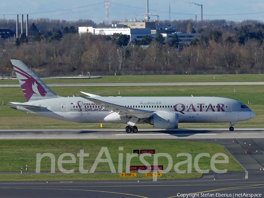 Qatar Airways Boeing 787-8 Dreamliner (A7-BCD) | Photo 554267