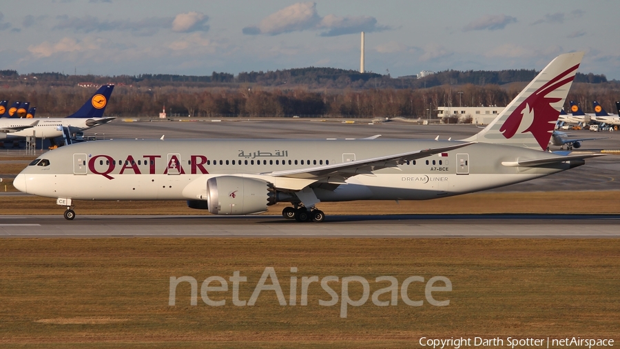 Qatar Airways Boeing 787-8 Dreamliner (A7-BCE) | Photo 213400