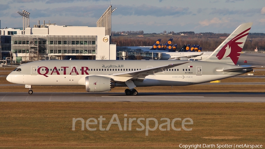 Qatar Airways Boeing 787-8 Dreamliner (A7-BCE) | Photo 213401