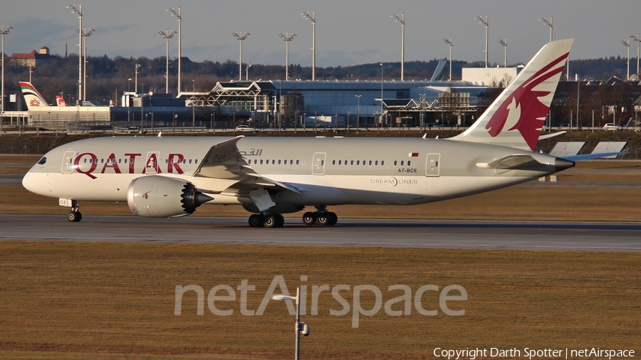 Qatar Airways Boeing 787-8 Dreamliner (A7-BCE) | Photo 213402