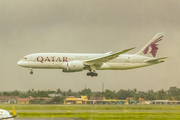 Qatar Airways Boeing 787-8 Dreamliner (A7-BCF) at  Jakarta - Soekarno-Hatta International, Indonesia