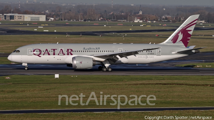 Qatar Airways Boeing 787-8 Dreamliner (A7-BCG) | Photo 233668