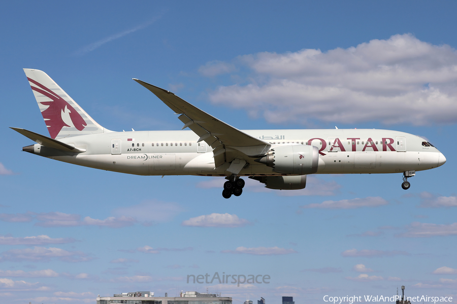 Qatar Airways Boeing 787-8 Dreamliner (A7-BCH) | Photo 504482