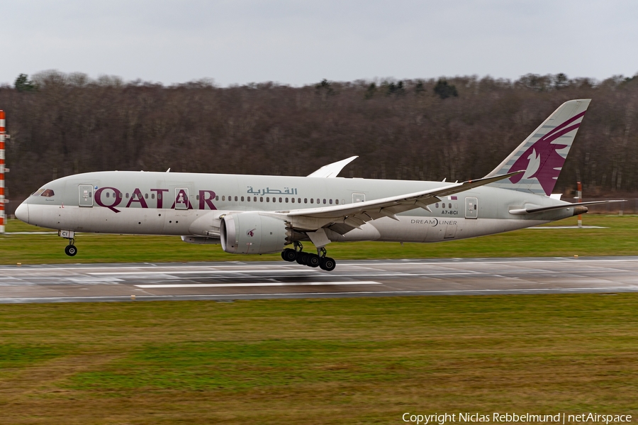 Qatar Airways Boeing 787-8 Dreamliner (A7-BCI) | Photo 659591