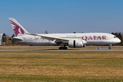 Qatar Airways Boeing 787-8 Dreamliner (A7-BCI) at  Hamburg - Fuhlsbuettel (Helmut Schmidt), Germany