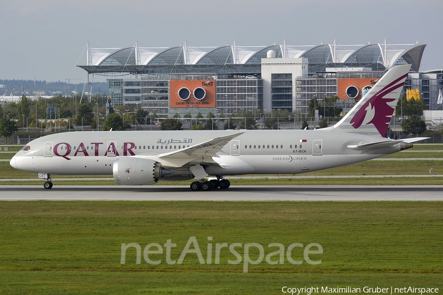 Qatar Airways Boeing 787-8 Dreamliner (A7-BCK) | Photo 112362